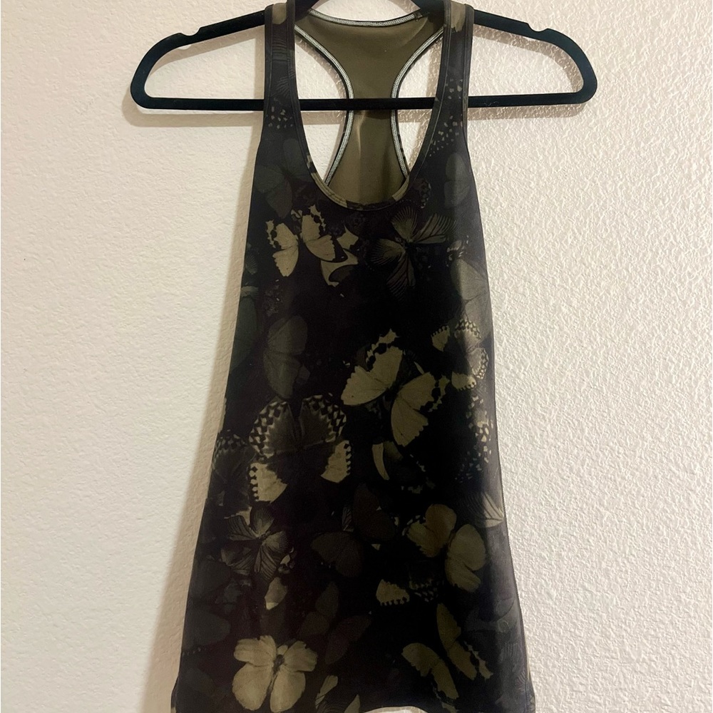 Lululemon Racerback Butterfly Design - Picture 7 of 7